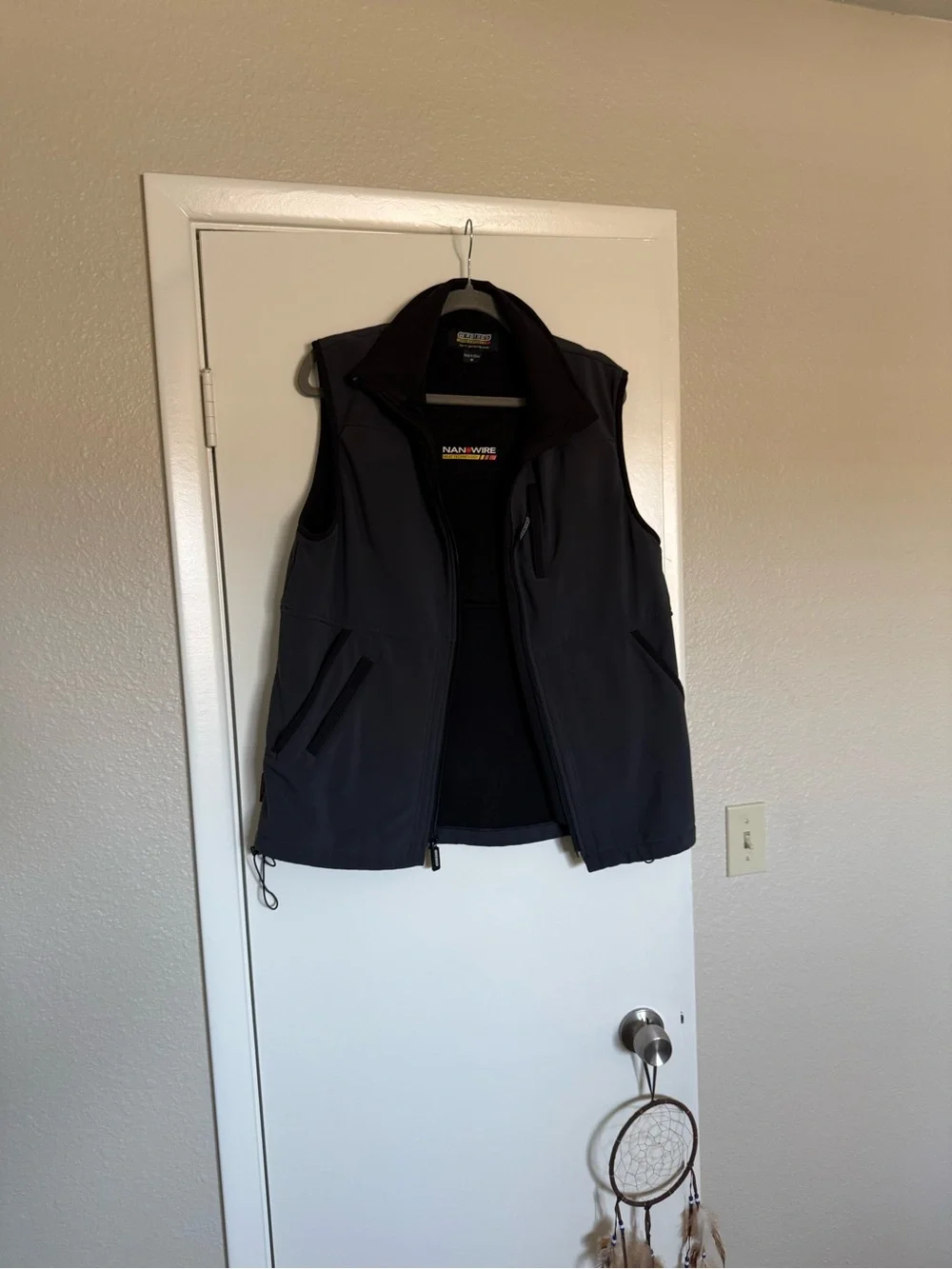 Gerbing's Heated Vest Mens Medium Black Softshell 7 Volt NanoWire Motorcycle